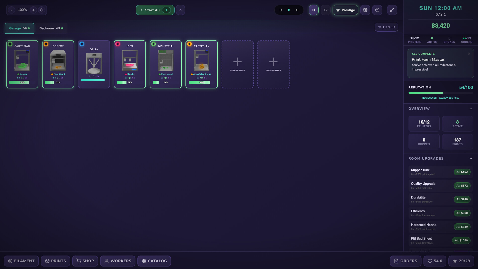 3D Printer Manager screenshot 2