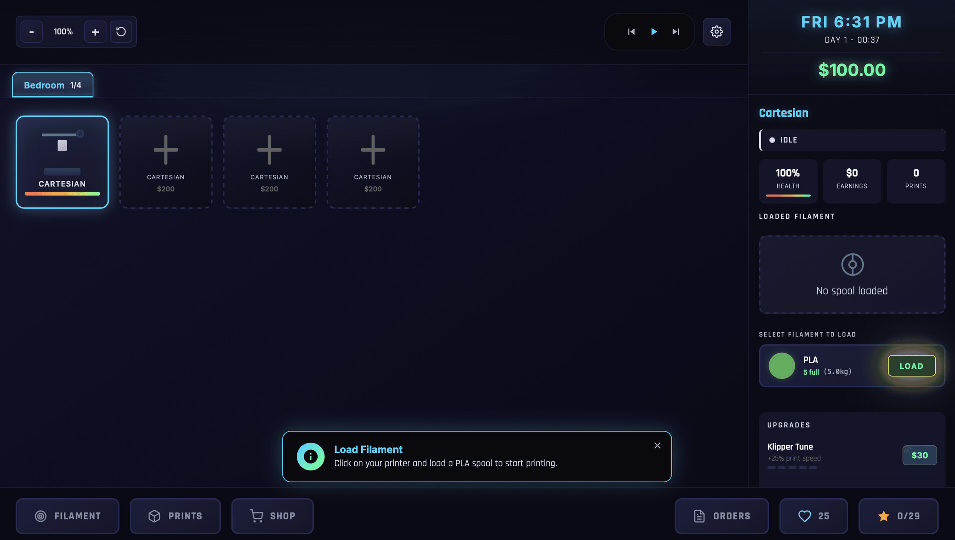3D Printer Manager screenshot #1