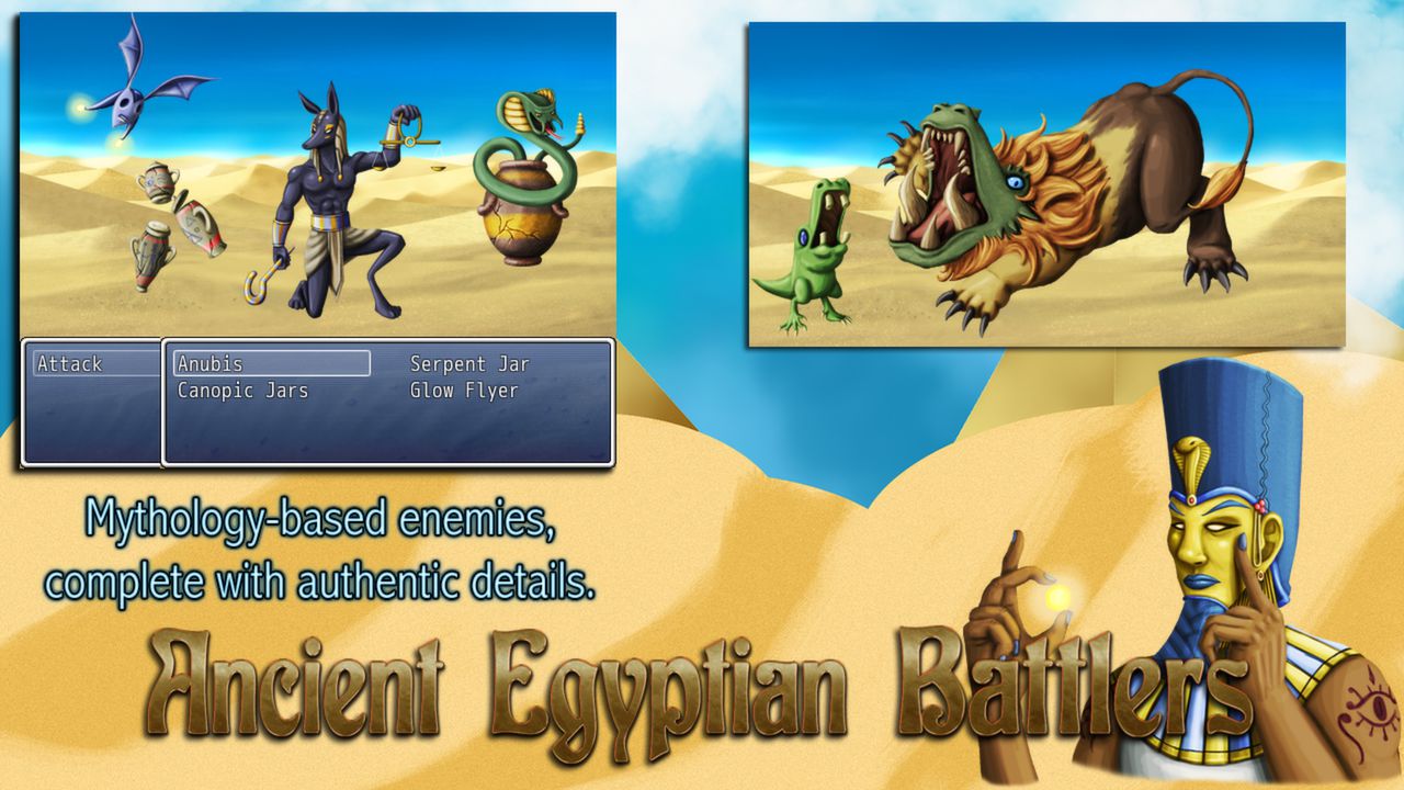 RPG Maker VX Ace - Egyptian Myth Battlers Featured Screenshot #1