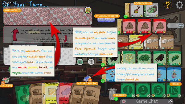 Lunch: The Card Gamefor windows and Linux 1
