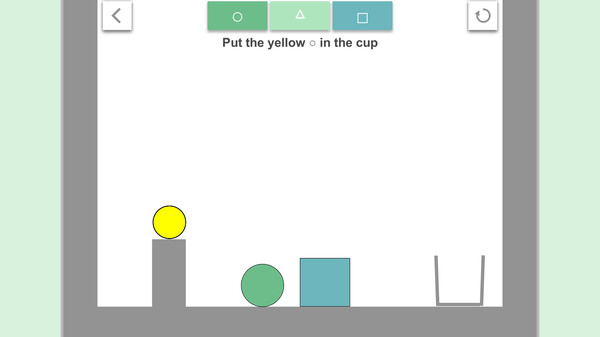 Скриншот 1 из игры ○ △ □ -circle triangle square-