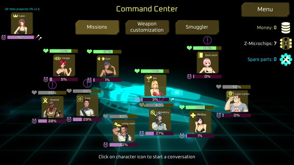 Screenshot z Guilty Force