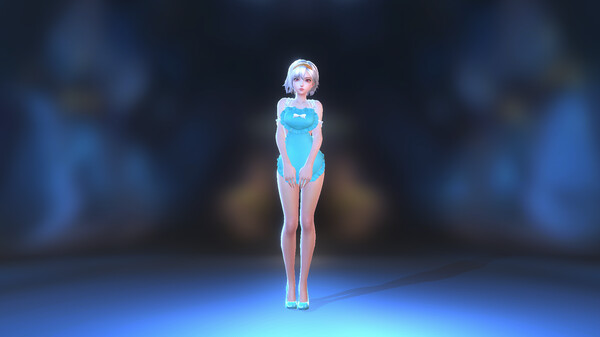 Angel Legion-DLC Seductive Maid (Cyan)