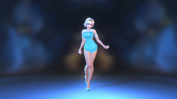 Angel Legion-DLC Seductive Maid (Cyan)