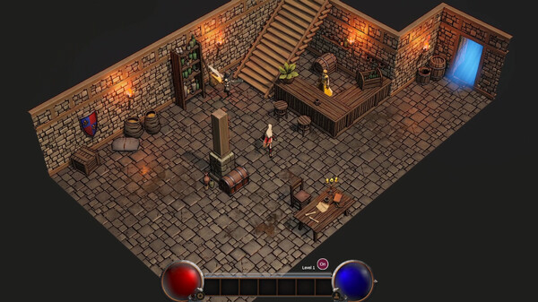 Screenshot of Legendary Survivors gameplay showing in-action mechanics
