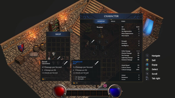 Screenshot 4 of Legendary Survivors - final gameplay screenshot