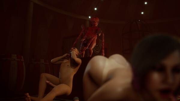 Screenshot of Sex with the Devil 2 gameplay showing in-action mechanics