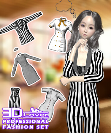 3D Lover - Professional Fashion Set