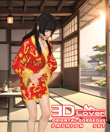 3D Lover - Oriental Gorgeous Fashion Set