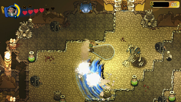 Screenshot z Run From Mummies