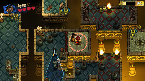 Screenshot z Run From Mummies