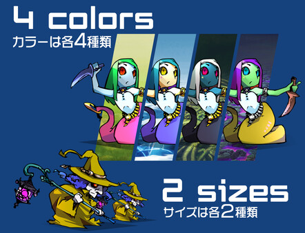RPG Maker MV - 【Rdot】monsters vol.2