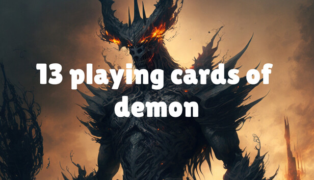 13 Playing Cards Of Demon