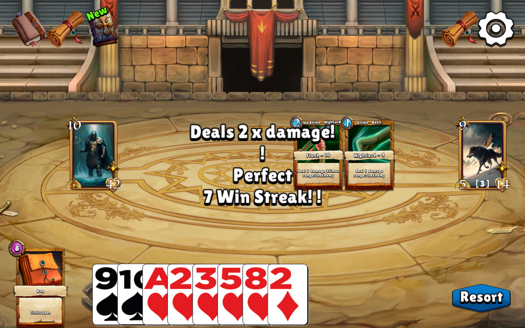 13 Playing Cards Of Demon screenshot 2