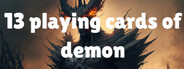 13 Playing Cards Of Demon