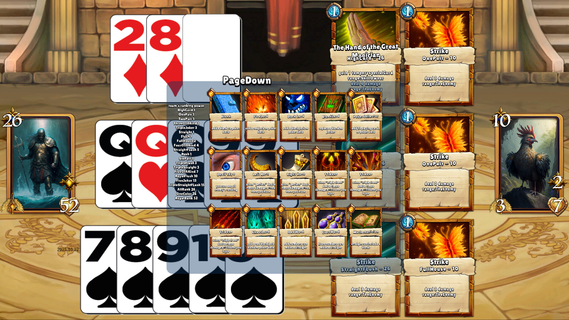 13 Playing Cards Of Demon screenshot #5