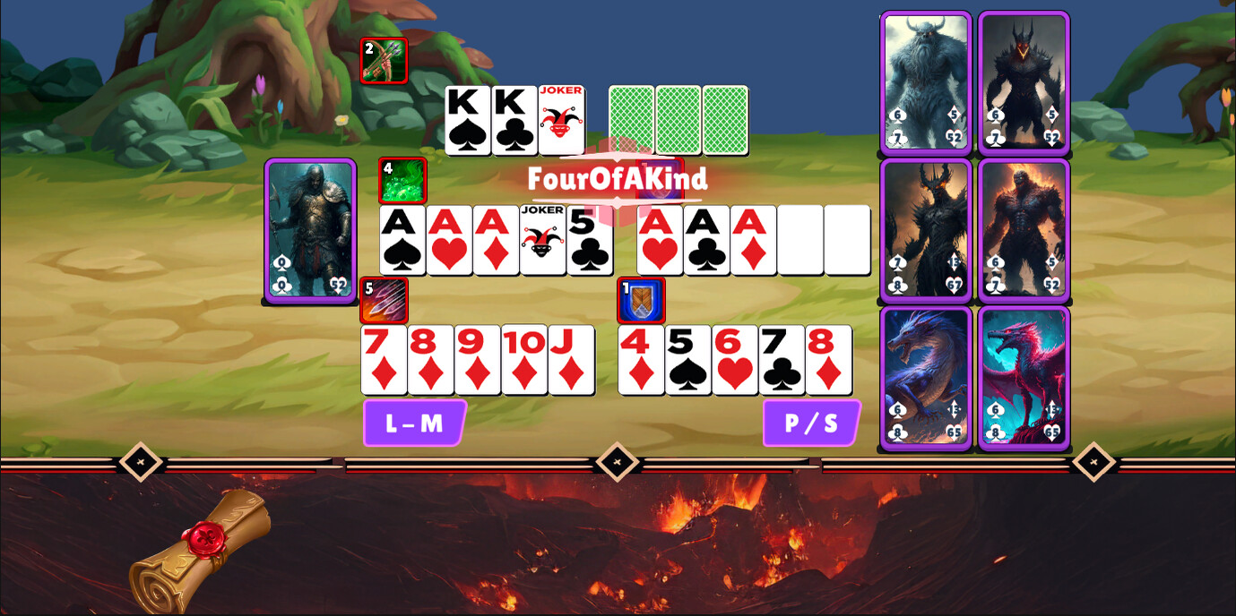 13 Playing Cards Of Demon screenshot 6