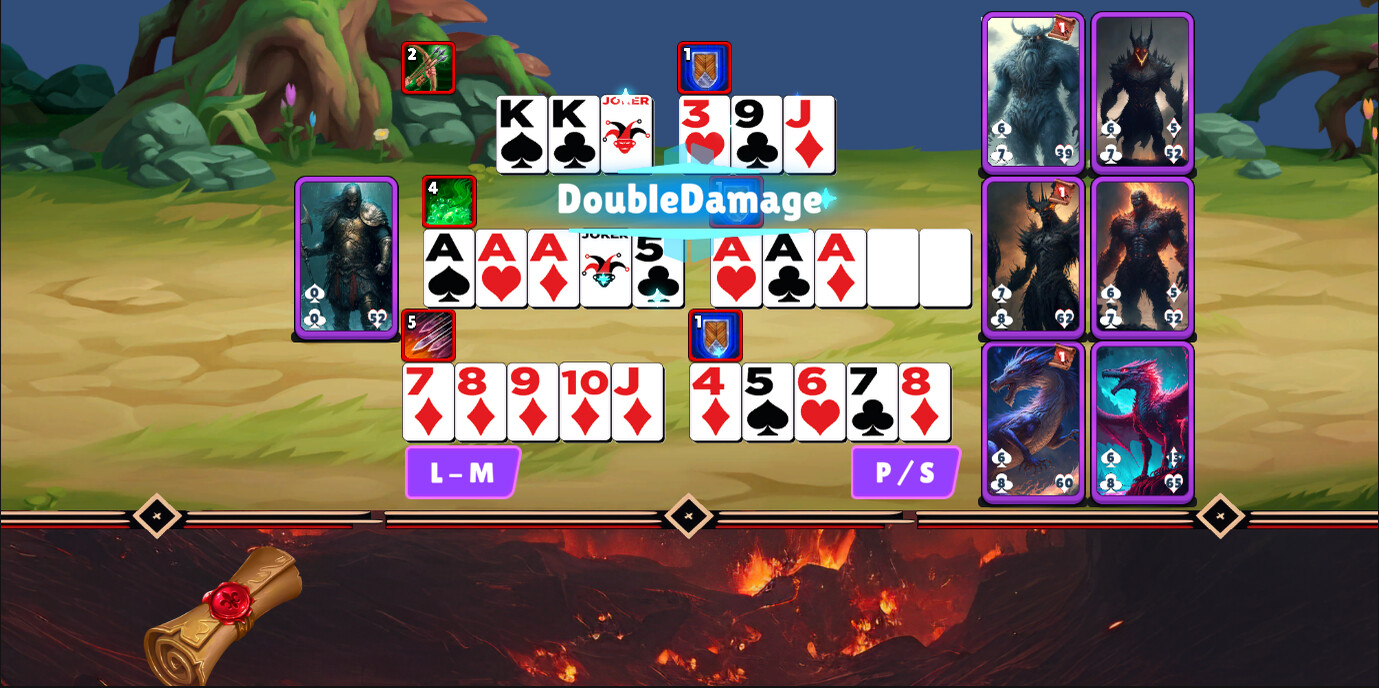13 Playing Cards Of Demon screenshot 9