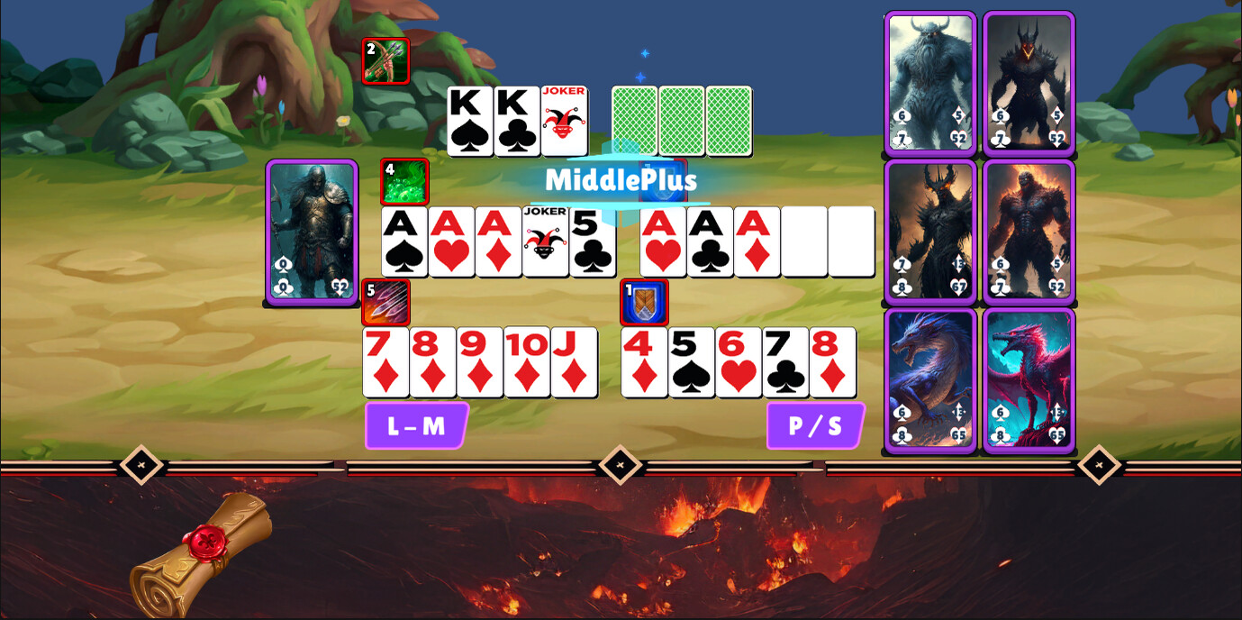 13 Playing Cards Of Demon screenshot 7