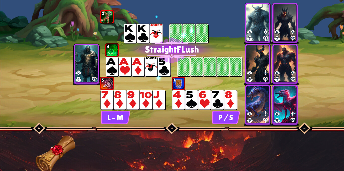 13 Playing Cards Of Demon screenshot 5