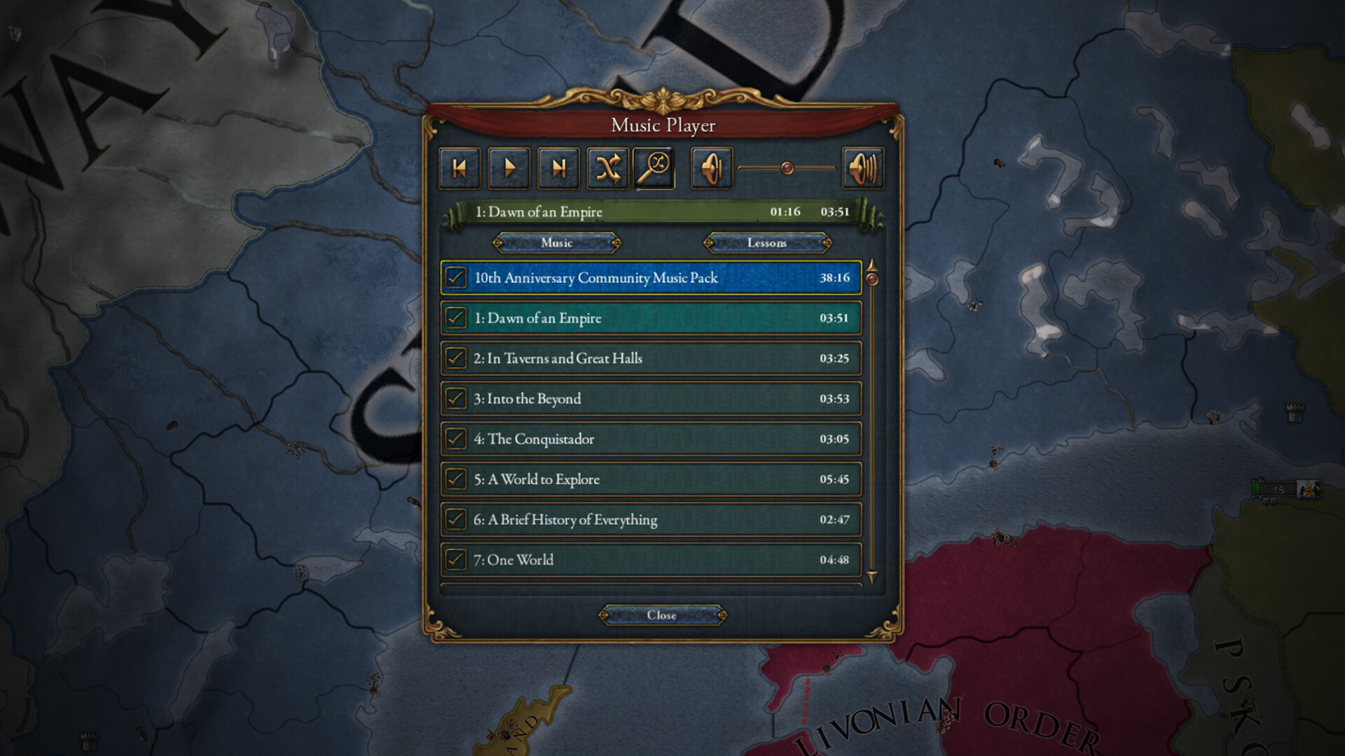 Europa Universalis IV: 10th Anniversary Community Music Pack Featured Screenshot #1