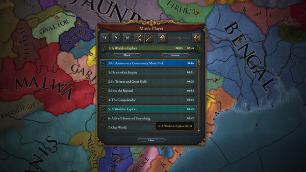 Europa Universalis IV: 10th Anniversary Community Music Pack