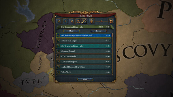 Europa Universalis IV: 10th Anniversary Community Music Pack