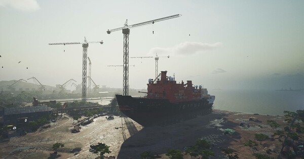 Ship Graveyard Simulator 2 - Steel Giants DLC — скриншот 7