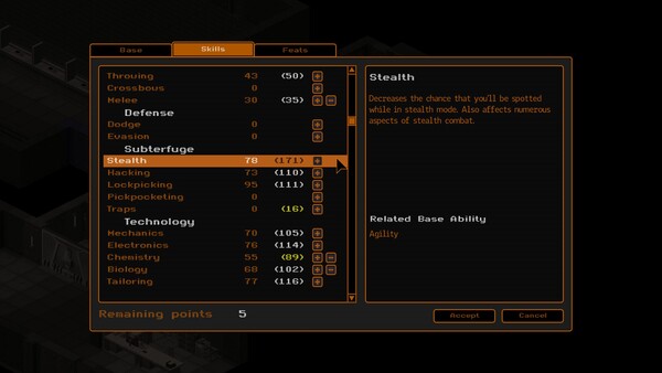 UnderRail screenshot