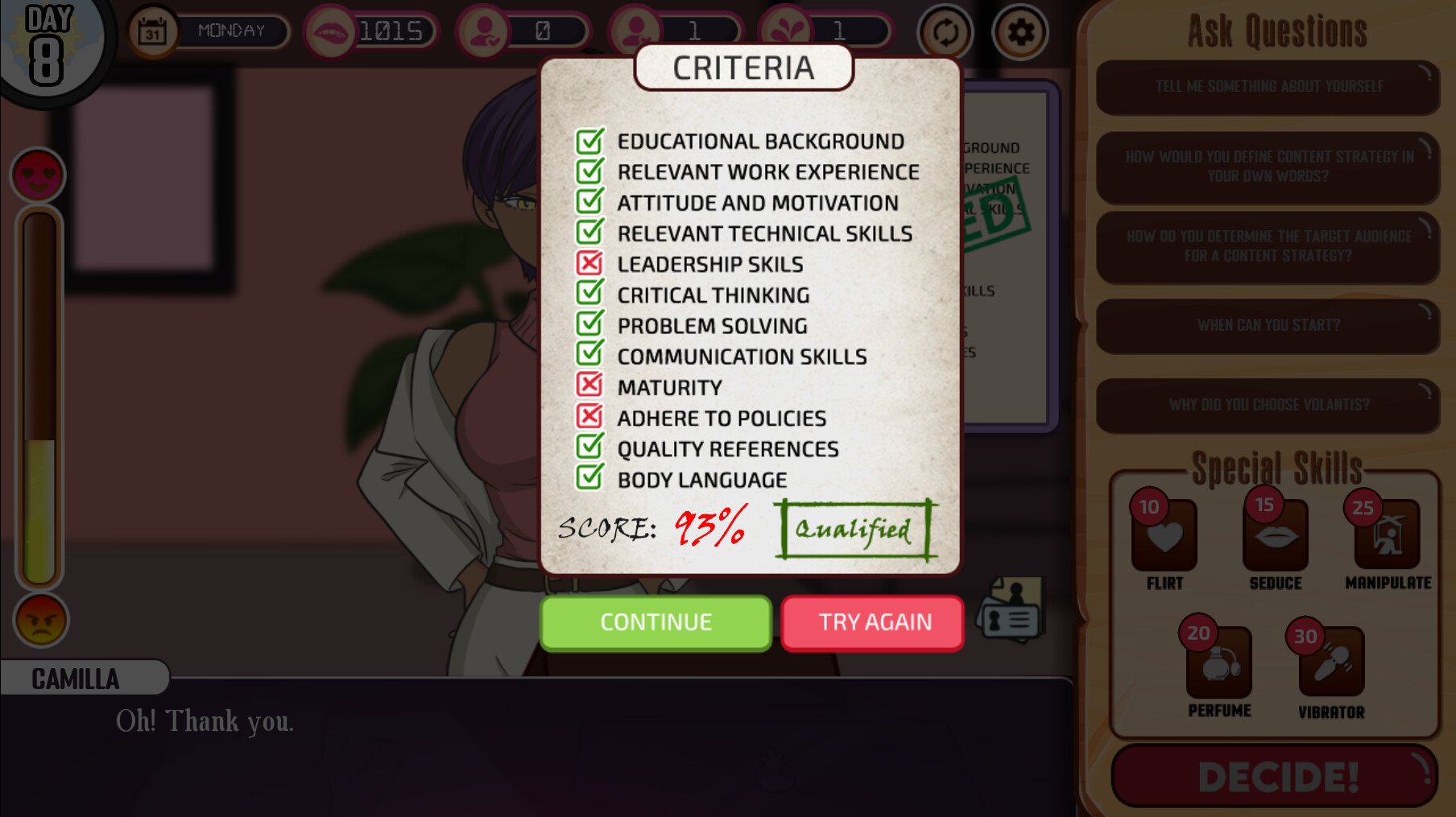 Horny Recruiter screenshot #8