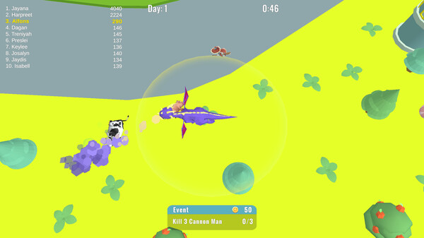 Screenshot z Dino World