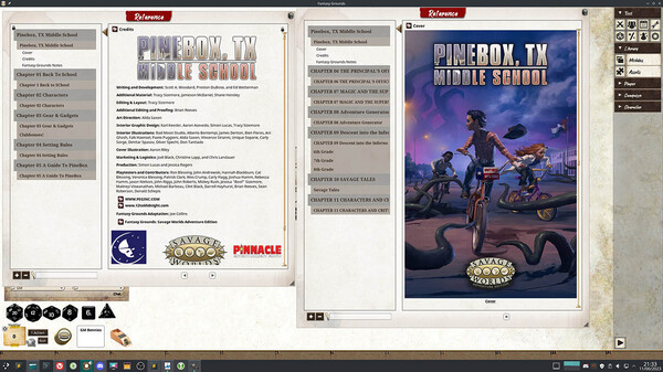 Fantasy Grounds - Pinebox Middle School