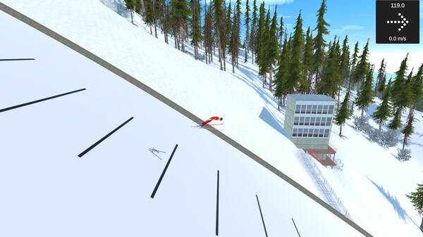 Скриншот 6 из игры Ski Jumping PVP