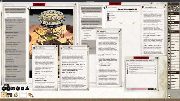 Fantasy Grounds - Rifts(R) for Savage Worlds: Atlantis and the Demon Seas Sourcebook