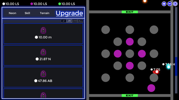 Скриншот 3 из игры Neon Idle