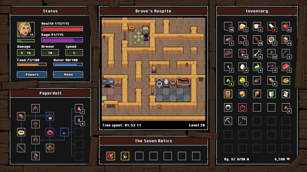 Screenshot 3 of The Crazy Hyper-Dungeon Chronicles - more gameplay footage