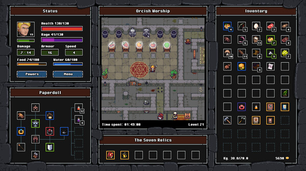 Screenshot z The Crazy Hyper-Dungeon Chronicles