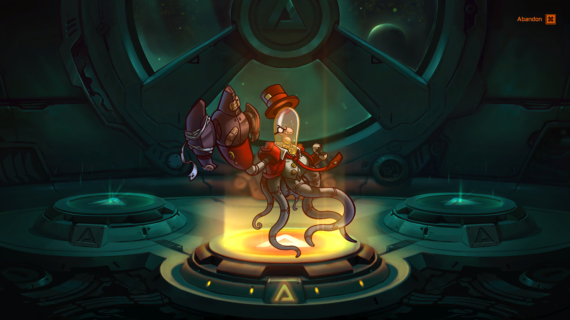 Awesomenauts - Admiral Swiggins, PHD Skin Featured Screenshot #1