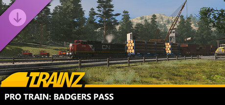 Trainz 2022 DLC - ProTrain: Badgers Pass cover art