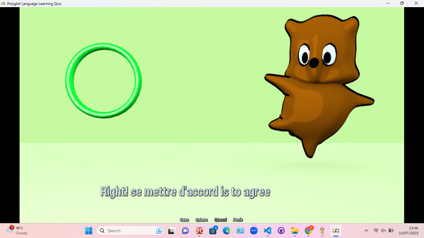 Polyglot Language Learning Quiz screenshot 2