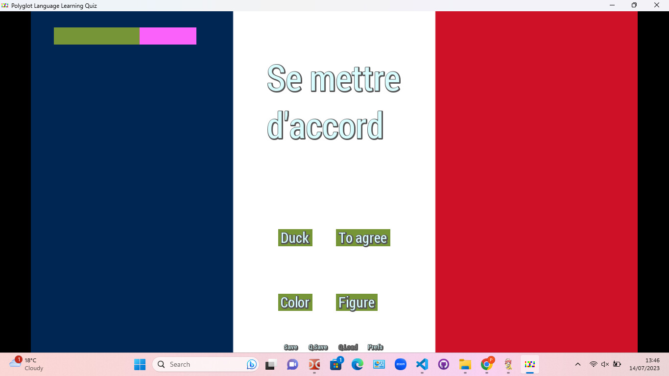 Polyglot Language Learning Quiz Featured Screenshot #1