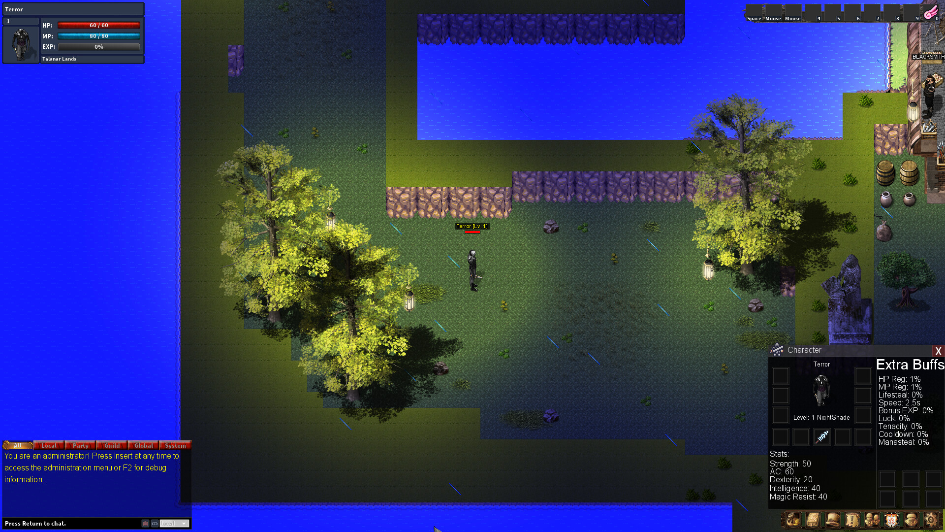 Nothorian MMORPG screenshot screenshot 1