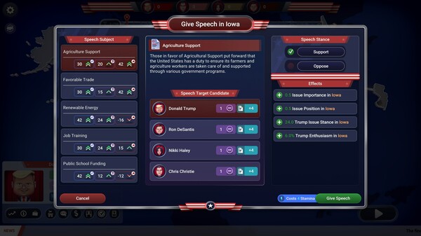 The Political Machine 2024 screenshot 4