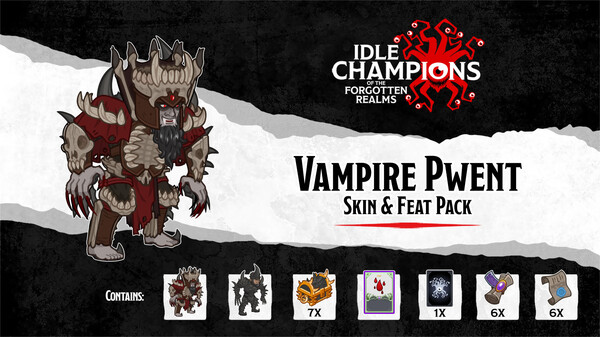 Idle Champions - Vampire Pwent Skin & Feat Pack
