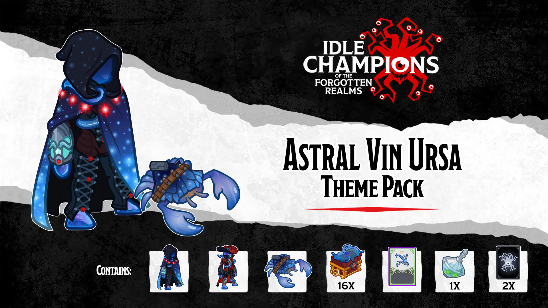 Idle Champions - Astral Vin Ursa Theme Pack Featured Screenshot #1