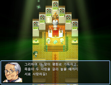 소녀는 꿈의 숲을 여행합니다..