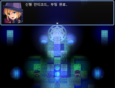 소녀는 꿈의 숲을 여행합니다..