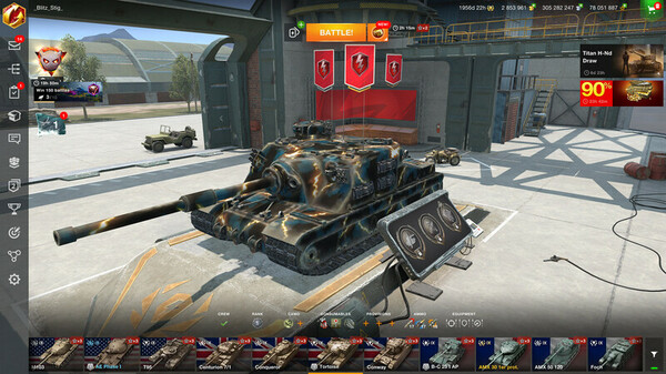 World of Tanks Blitz - Wargaming 25 Pack Screenshot