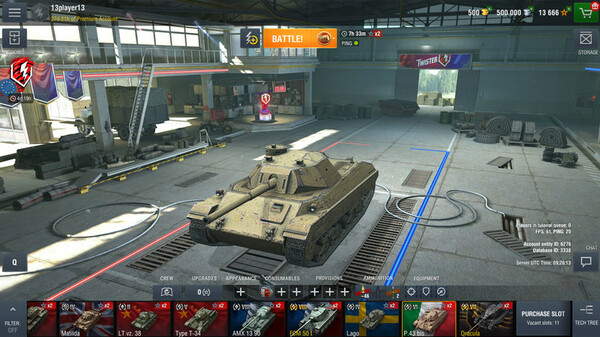 World of Tanks Blitz - Wargaming 25 Pack Screenshot