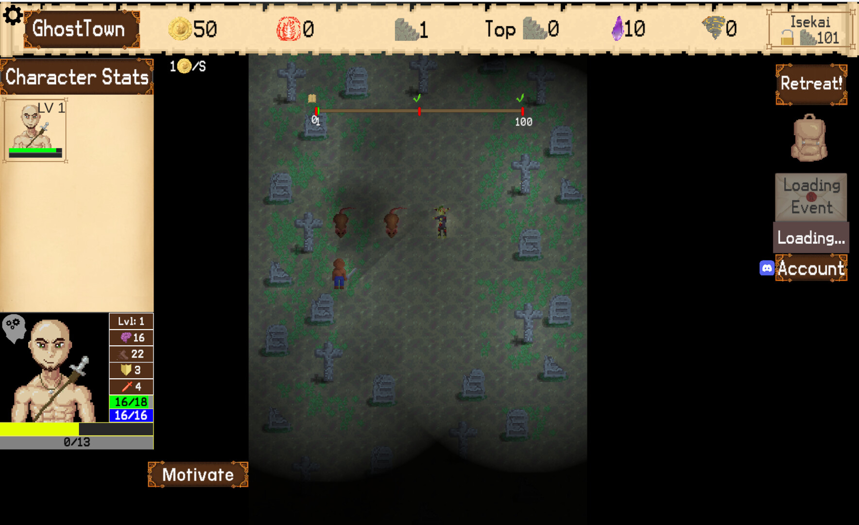 Idle Isekai - An idle RPG — gameplay screenshot 3